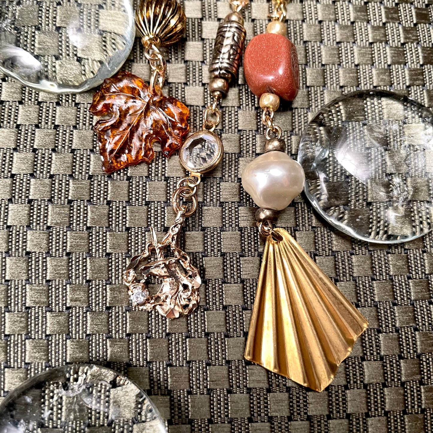 unicorn's glen goldtone bag charm