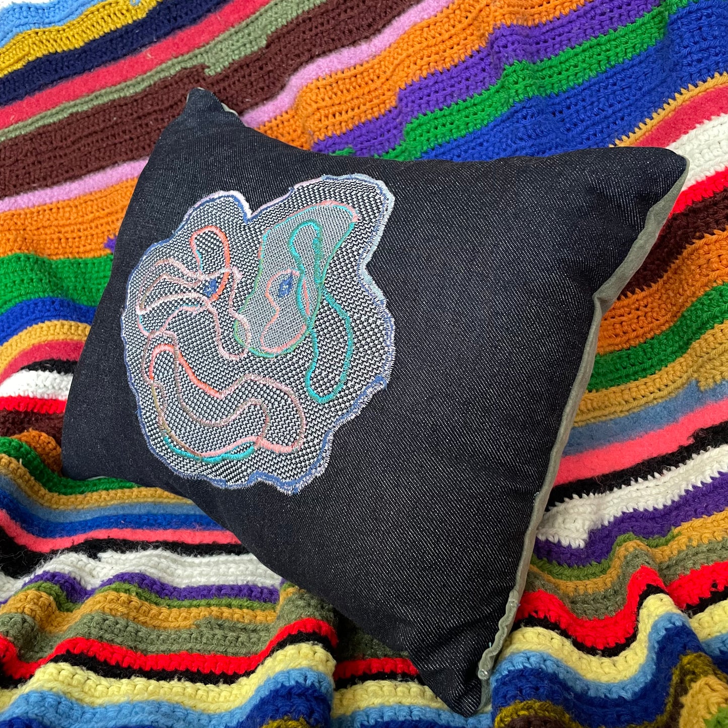 disjointed clown pillow