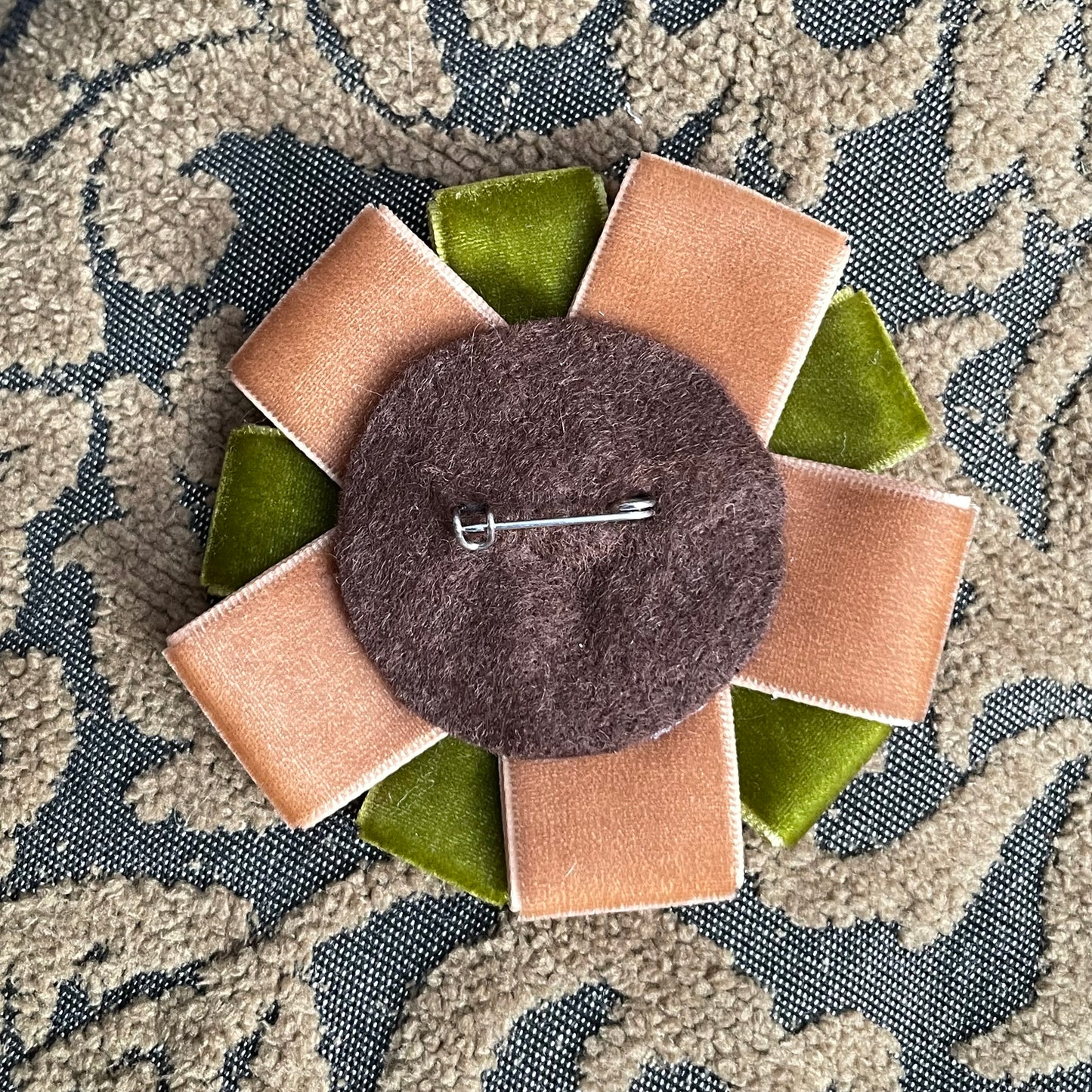 Caterpie Rosette Badge Pin