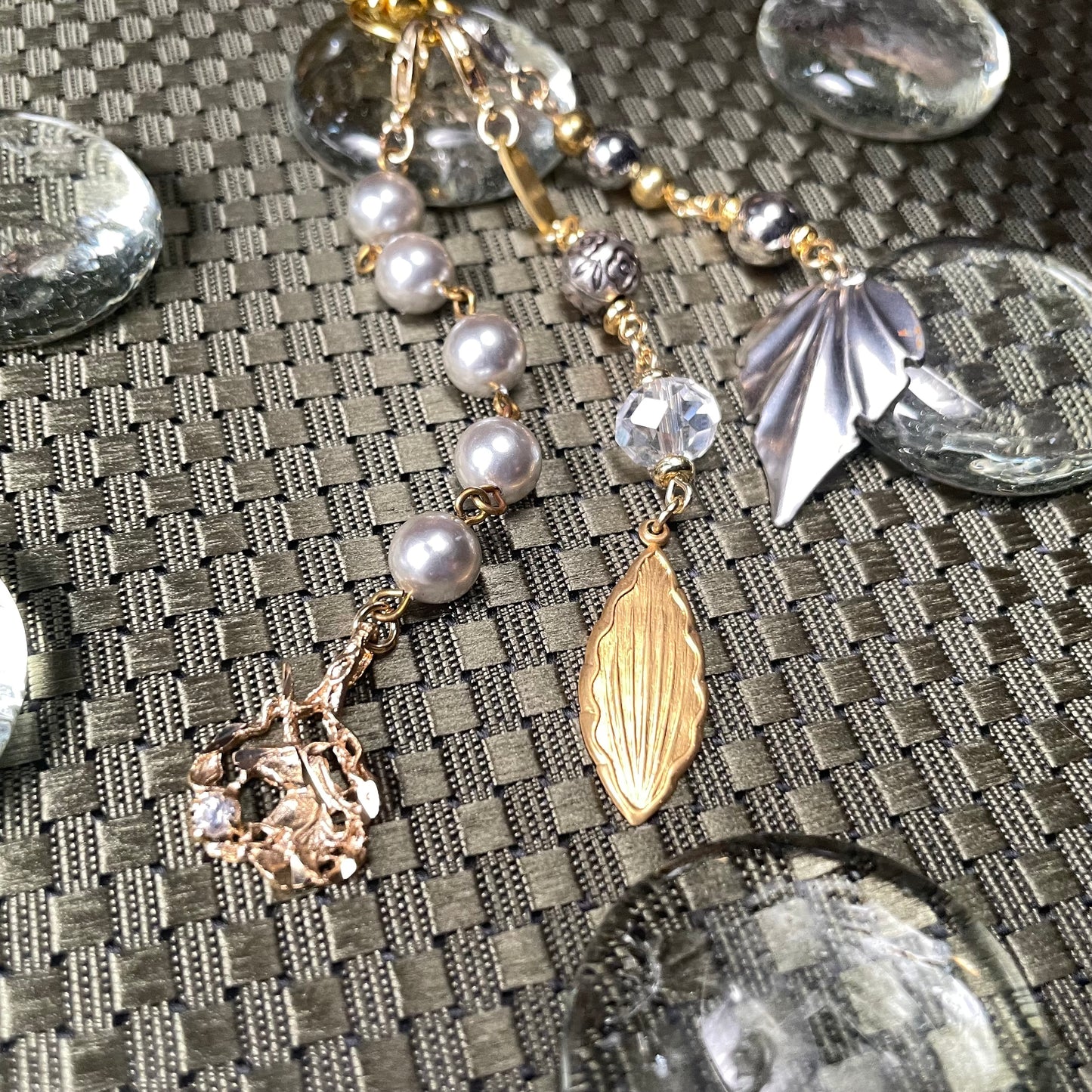 Last unicorn mixed metal bag charm