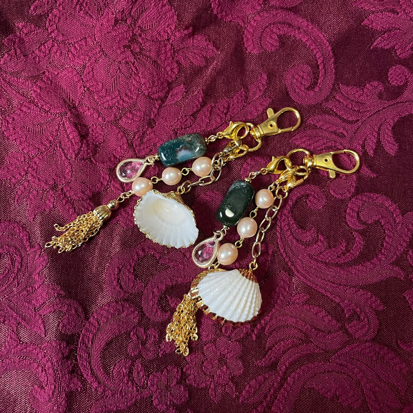 Seaside bag charm