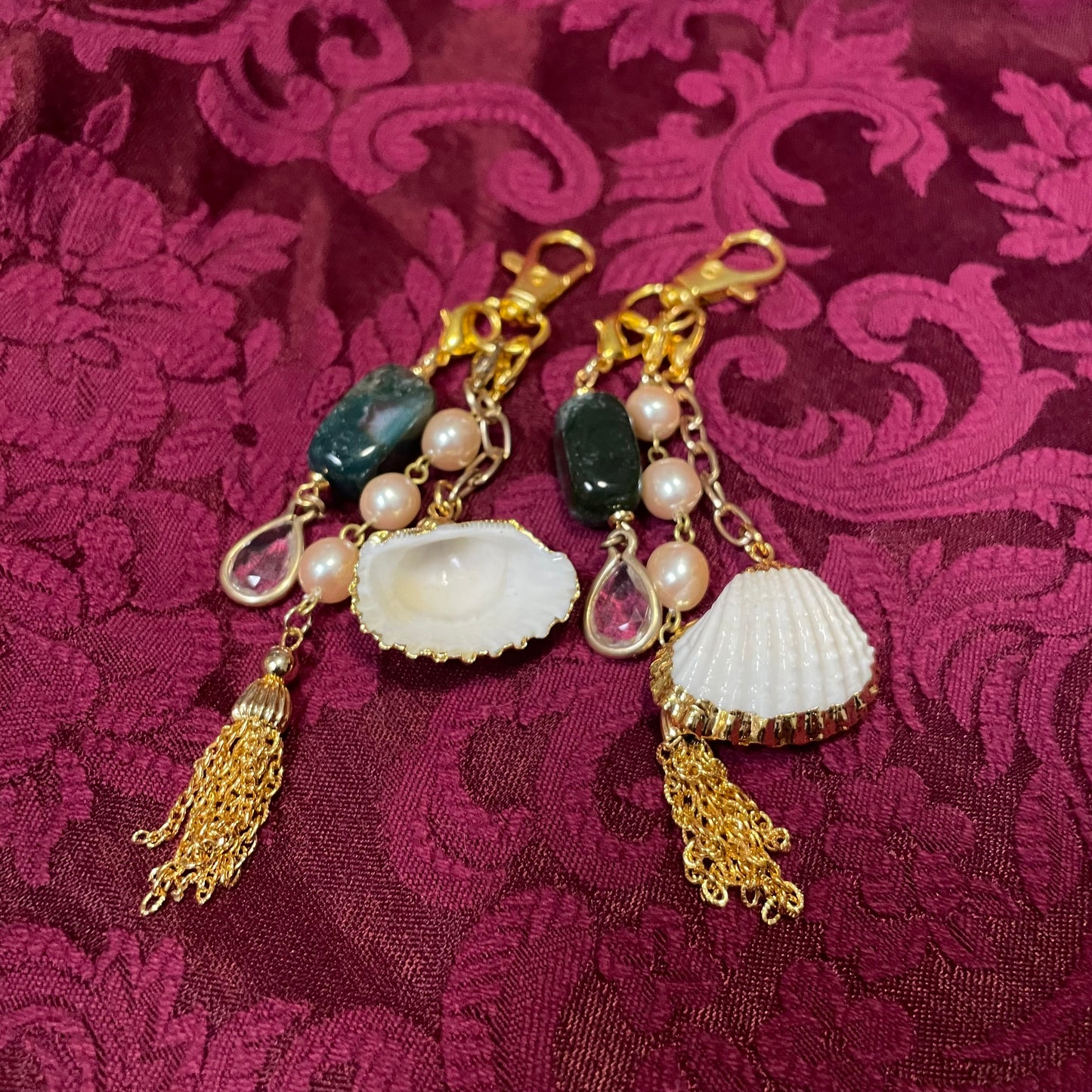 Seaside bag charm