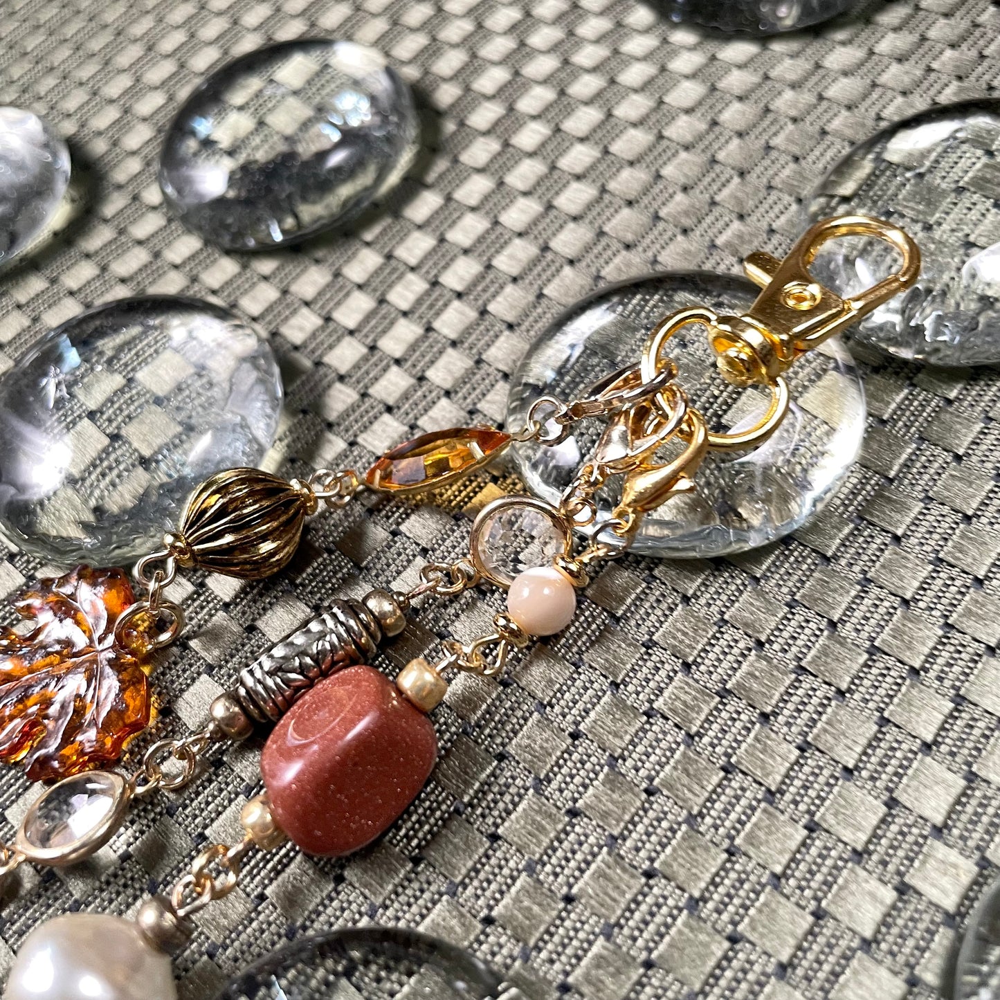 unicorn's glen goldtone bag charm