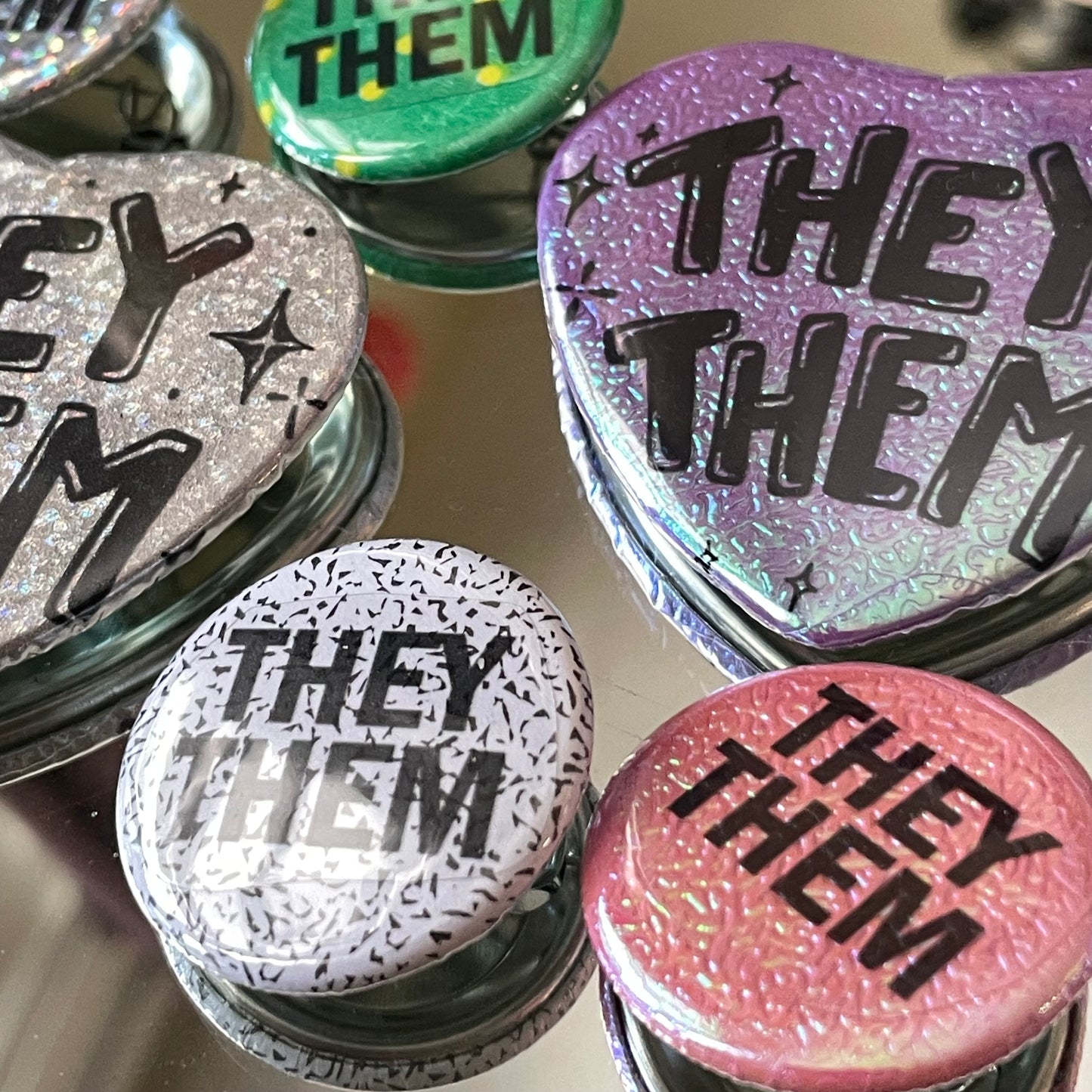 they/them pronoun pin pack