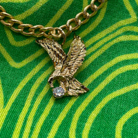 eagle charm collar chain