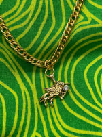 unicorn charm collar chain