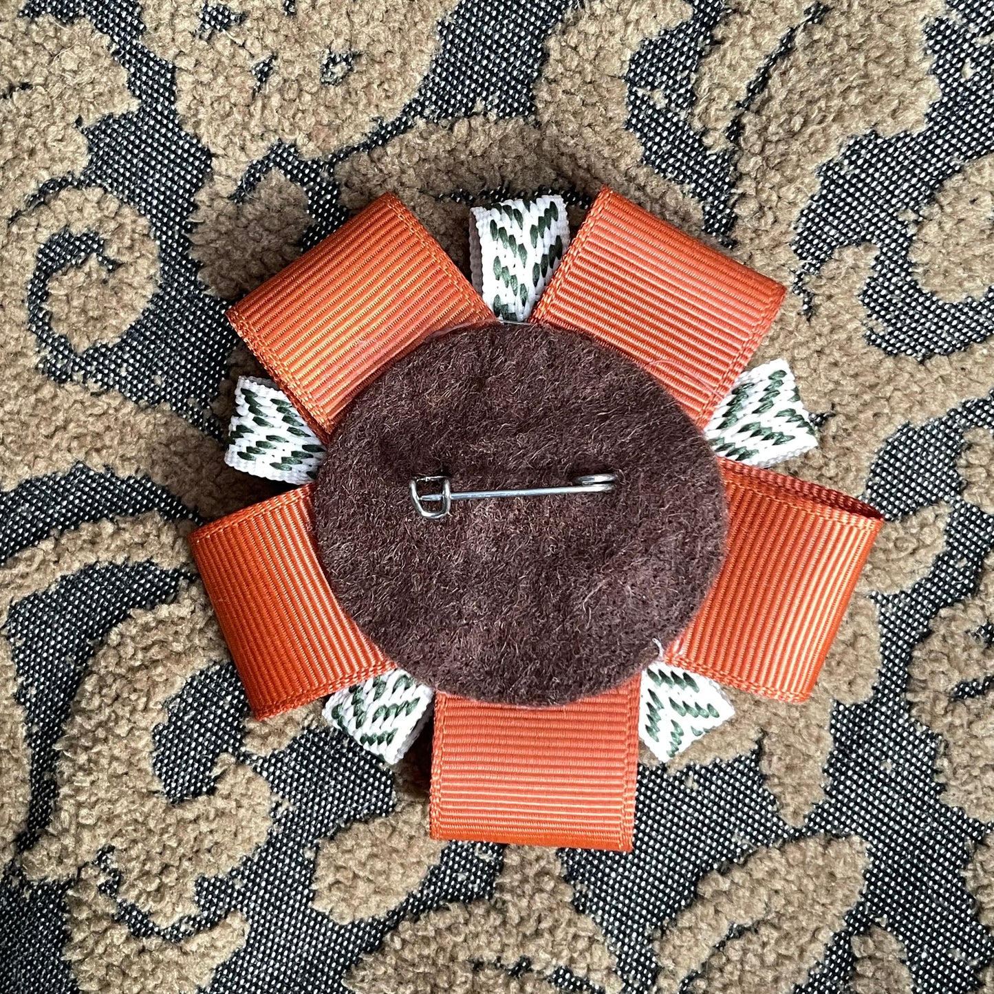 Pikachu Rosette Badge Pin