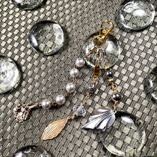 Last unicorn mixed metal bag charm