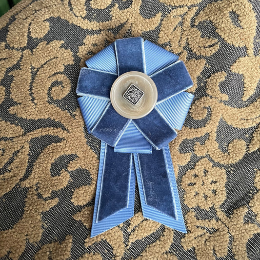 Prize Ribbon Badge Pin