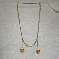 Fallen leaves necklace